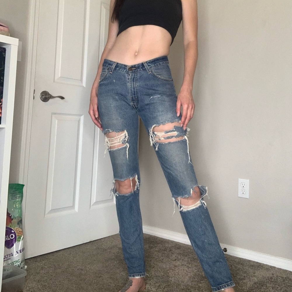 Original Re/Dun mid rise size 27 jeans